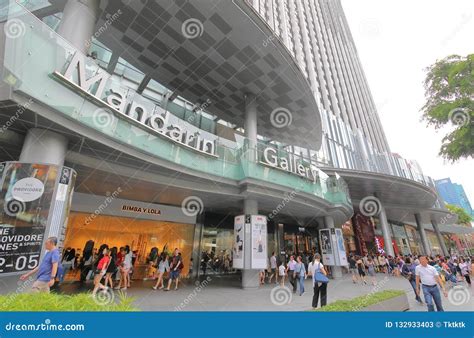 Shopping Mall Department Store Singapore Editorial Stock Photo - Image ...