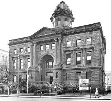 West Virginia ~ Kanawha County Public Library, 1966, located on Lee St ...