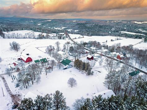 Peacham, Vermont Winter - December 2022 Photograph by John Rowe - Fine ...