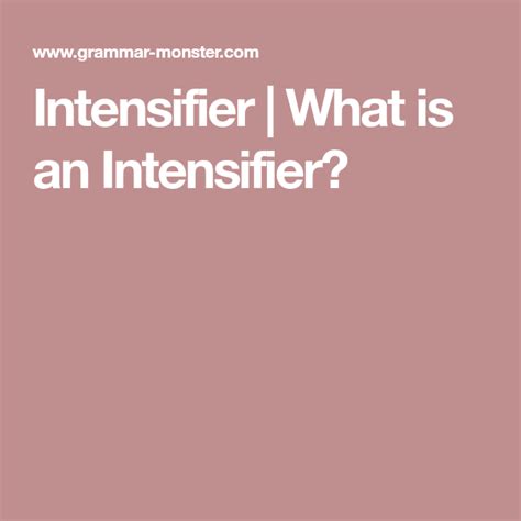 Intensifier | What is an Intensifier? | Words, Writing, How to remove