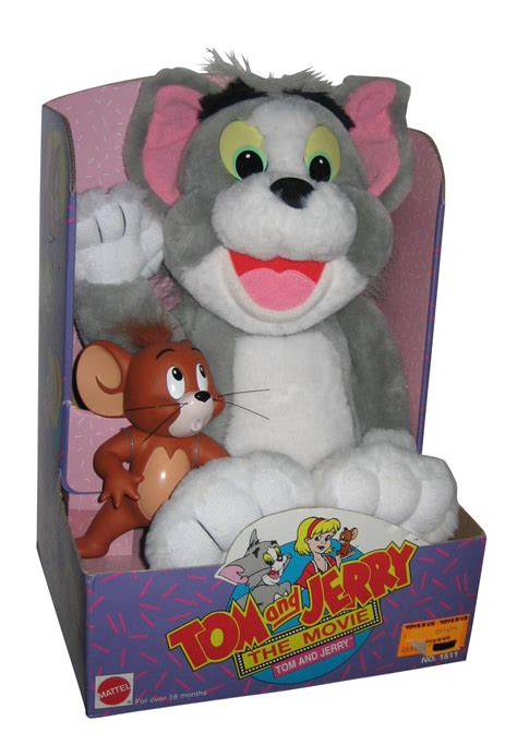 Tom and Jerry The Movie (1993) Mattel Plush & Vinyl Toy Figure Set ...