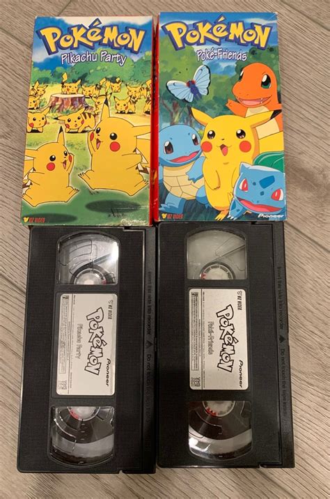 Pokemon VHS Tapes Lot - Etsy