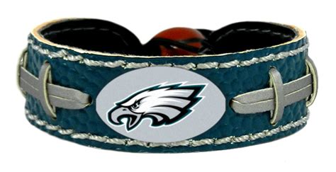 Philadelphia Eagles Bracelet Team Color Football | Eagles team, Football bracelet, Philadelphia ...