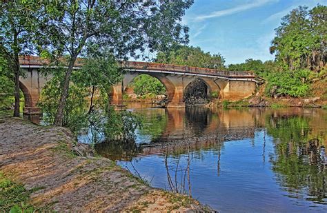 Old Peace River Bridge 2 Photograph by HH Photography of Florida