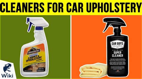 10 Best Cleaners For Car Upholstery 2019 - YouTube