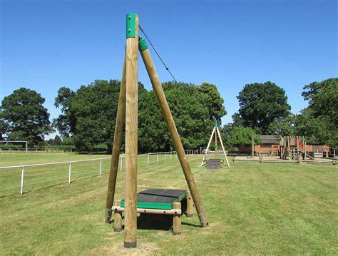 Zip Lines for parks and school playgrounds - Peak Playgrounds Ltd