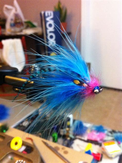 #Steelhead Fly, Blue Intruder, the only fly I need to crush Great Lakes ...