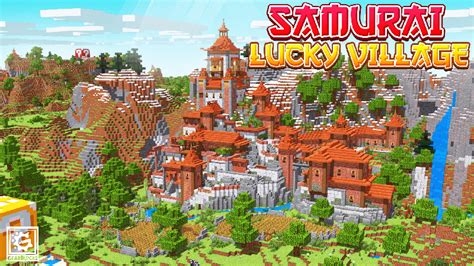 Samurai Lucky Village by Gearblocks (Minecraft Marketplace Map) - Minecraft Bedrock Marketplace ...