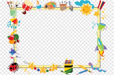 Border Kindergarten Certificate Template