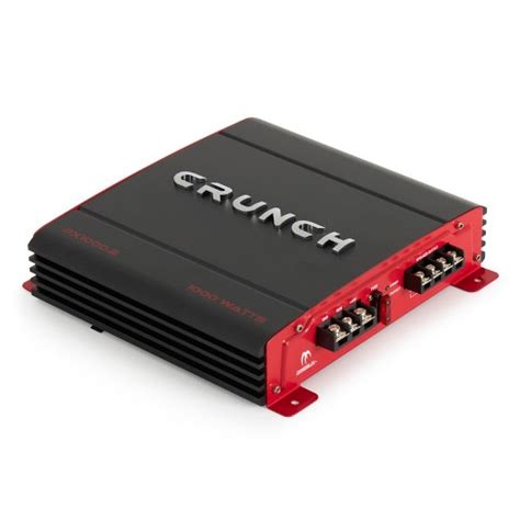 Crunch 2 Channel 1000 Watt Amp A/b Class Car Audio Stereo Amplifier ...