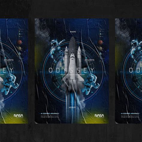 Space Odyssey Poster :: Behance