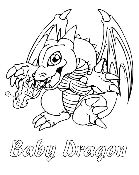 Realistic Dragon Coloring Pages at GetDrawings | Free download