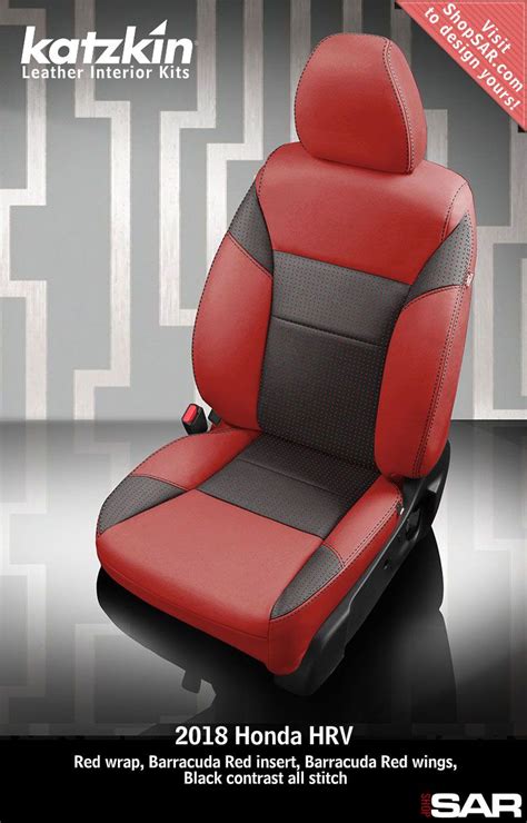 Authorized Dealer for Katzkin Leather Seat Covers | Honda hrv, Car upholstery, Leather car seat ...