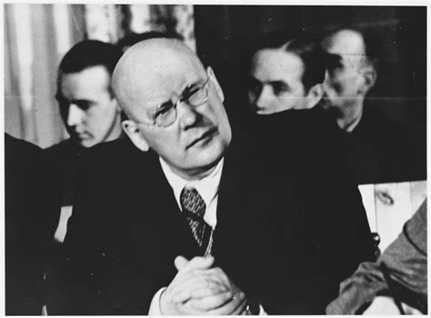 A member of the defense team at the Sachsenhausen concentration camp ...