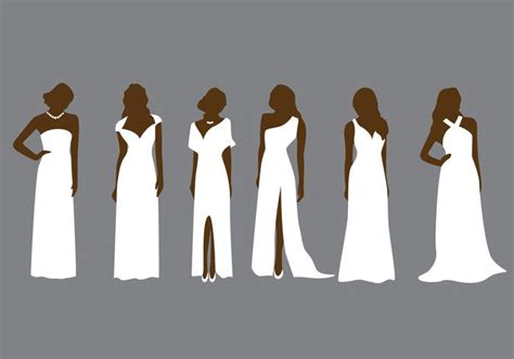 Bridesmaid Fashion Vector 101490 Vector Art at Vecteezy