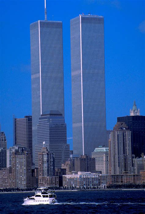 Twin Towers In New York City Photograph by Carl Purcell