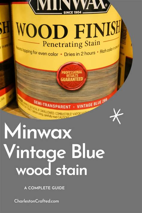 The best Blue Wood Stain Colors