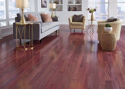 Bellawood 3/4 in. Select Purple Heart Solid Hardwood Flooring 5 in. Wide | LL Flooring