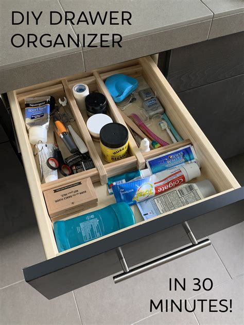 DIY Drawer Organizer in 30 Minutes on a Budget - DIY Candy