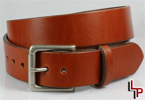 Chestnut Brown Leather Belt | Leatherpunk