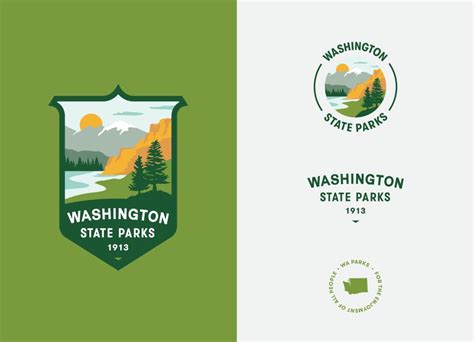 People People's rebrand celebrates the diversity of Washington State Parks | Creative Boom