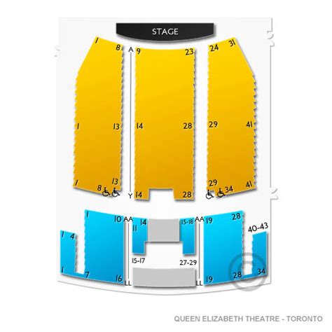 Queen Elizabeth Theatre - Toronto Seating Chart | Vivid Seats