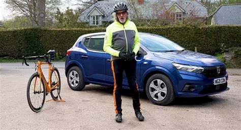 James May Tests Out The Latest Dacia Sandero…Against His Own Bicycle | Carscoops