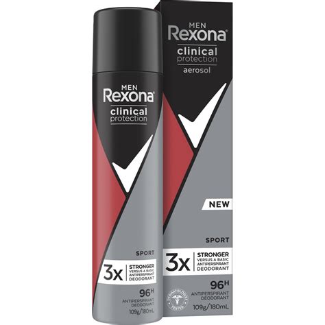 Rexona Clinical Protection Aerosol 180mL - Sport | BIG W