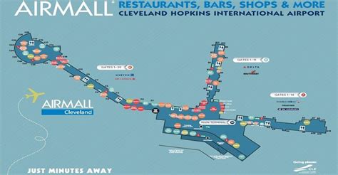 Cle Airport Map