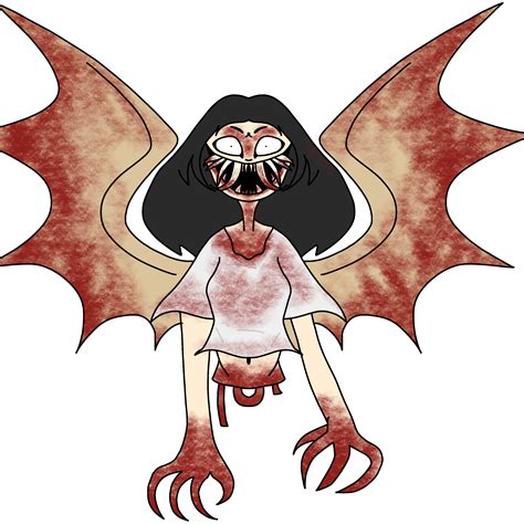 Eh just a manananggal drawing hehe. Will do a background later. : r/folklore