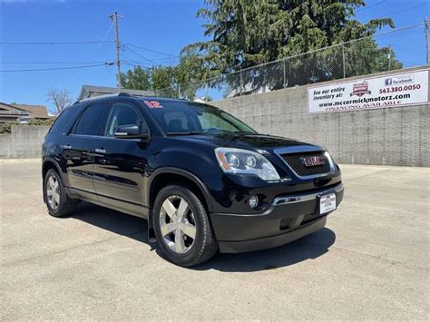 Used 2012 GMC Acadia SLT-1 AWD for Sale in Waukon IA 52172 McCormick Motorz