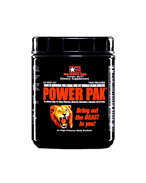 POWER PAK™ – USA Laboratories, Inc.