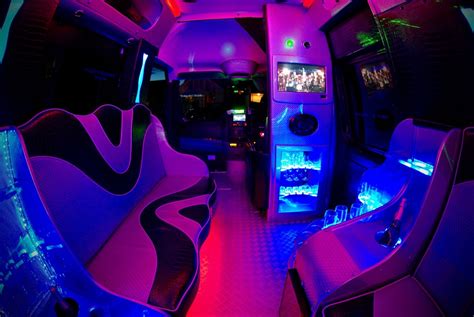 KARAOKE PARTY LIMO BUS HIRE IN AREAHERE COUNTYHERE - 1st Class Limos