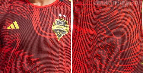 Seattle Sounders 2023 Away Kit Released - All-Over Dragon Print - "The ...