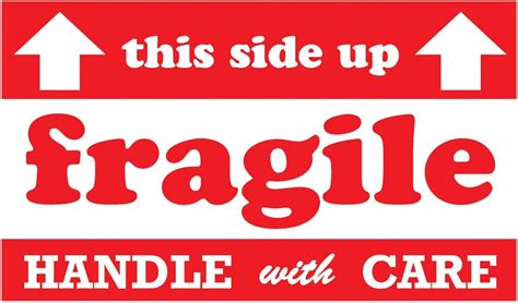 Amazon Com X This Side Up Handle With Care Fragile Labels | My XXX Hot Girl