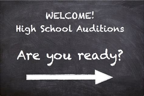 Performing Arts High School Auditions Preparation