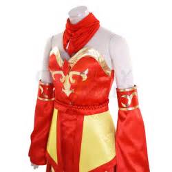 Dota 2 Lina Inverse Lina witch Cosplay Costume Dress Custom Made ...