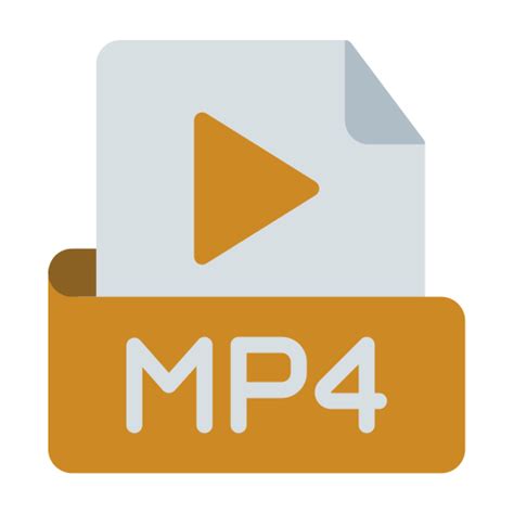 Mp4 Generic Flat icon