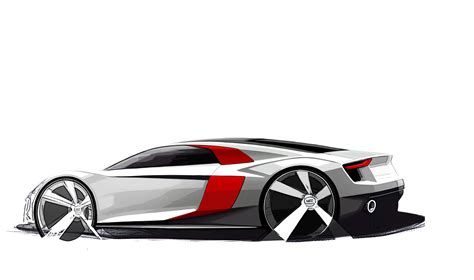 2016 Audi R8 Design Sketches Are Something to Geek Over - autoevolution