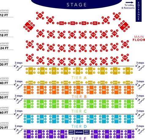 Seating Chart — Riverside Center for the Performing Arts