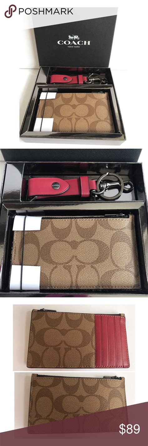 ️ 🆕 New in Box! Coach Wallet & Key Fob Gift Set | Fob gift, Gift set ...