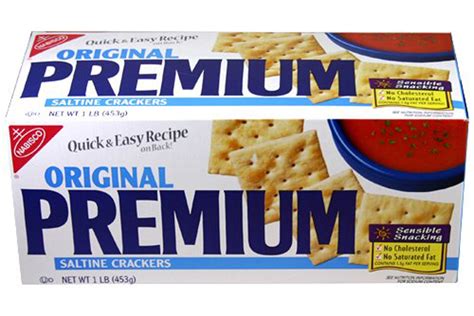 Premium Saltine Crackers 16oz 453g Saltines - American Food Store