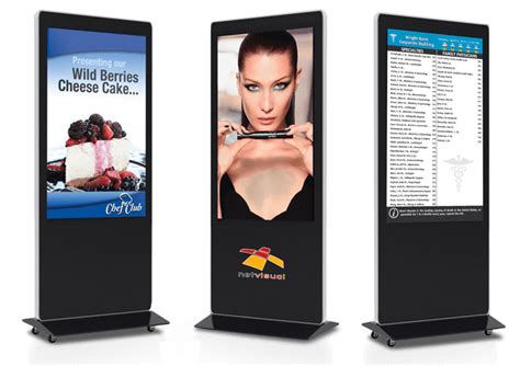 Digital Kiosks | Stand Alone Displays - Netvisual Digital Signage