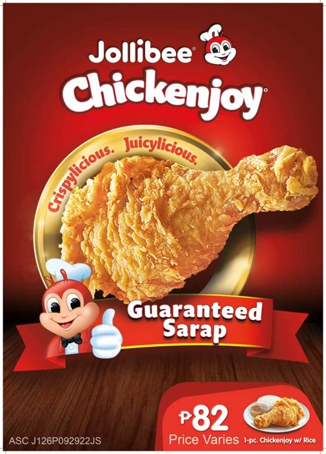 Savor the guaranteed sarap of Crispylicious, Juicylicious Jollibee ...