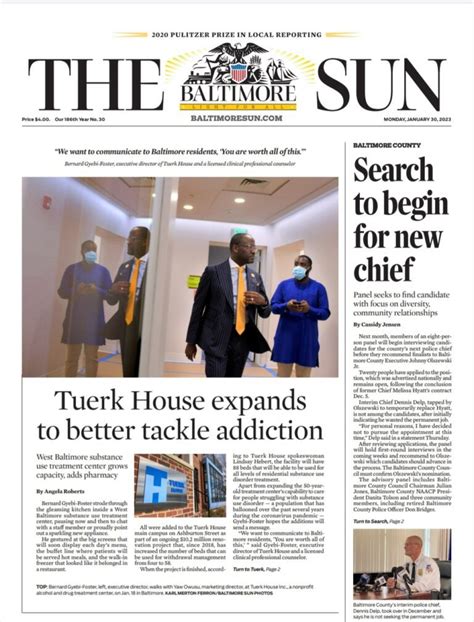 Tuerk House Expansion Makes Front Page of Baltimore Sun – Devaney ...