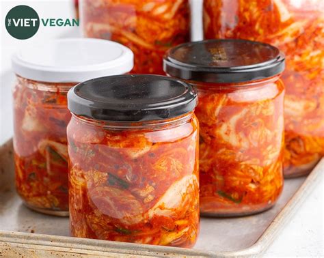 Vegan Kimchi - The Viet Vegan