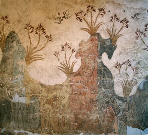 Bronze Age Art at Santorini, Greece image - Free stock photo - Public Domain photo - CC0 Images