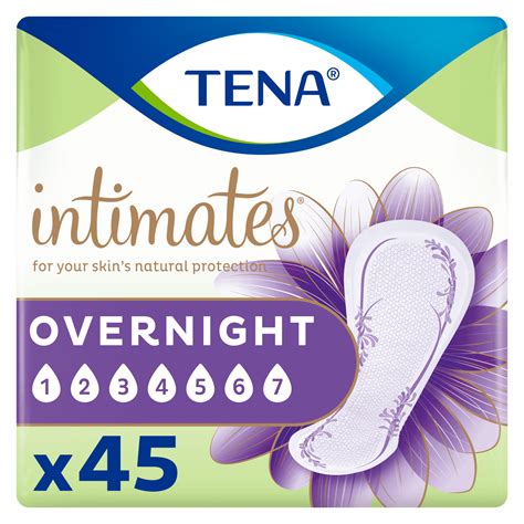 Tena Incontinence Pads, Overnight, 45 Ct - Walmart.com - Walmart.com