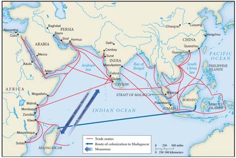 Beyond Columbus- The Other Explorers | Indian ocean, Route map, Africa map