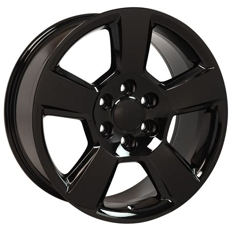 Chevy New Style LTZ Black Gloss 20" Wheels